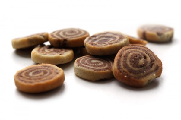 Kaffeegebäck  Mini Kakaoschnecken 