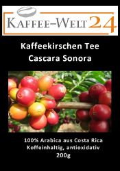 Kaffeekirschen Tee - Cascara Tee Kaffeekirschen-Tee Cascara-Tee-Sonora-200-Gramm