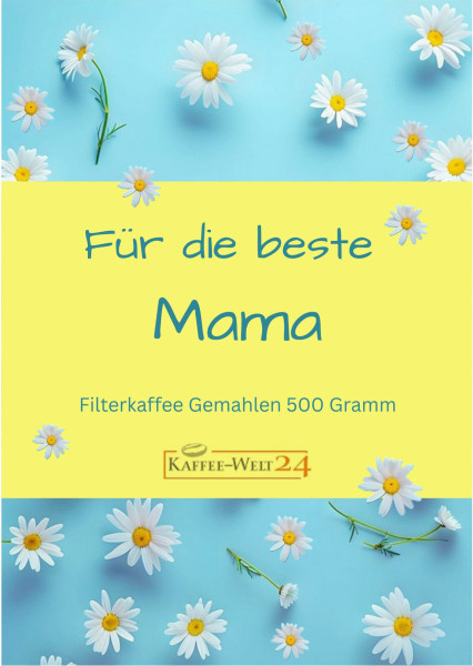 Muttertag French Press Kaffee Grob Gemahlen 500 g Vorderseite