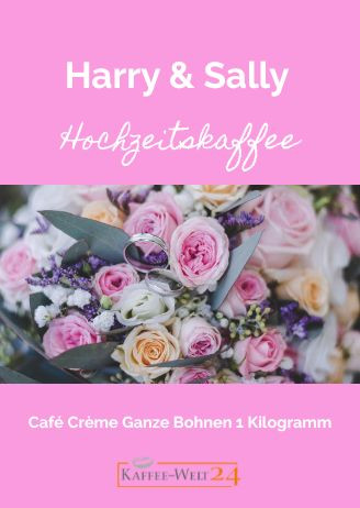 Hochzeit-2 Vorderseite Cafe Creme ganze Bohne 1 KG