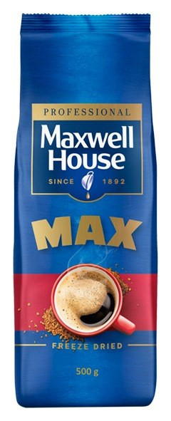 Jacobs Maxwell House Max gefriergetrockneter Bohnenkaffee 500 g