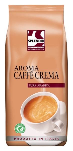 Splendid Aroma Caffe Crema Kaffeebohnen 1000g