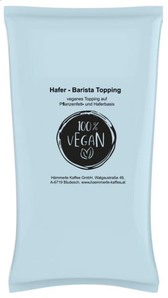 Hämmerle Hafer vegan– Barista Topping 750 g
