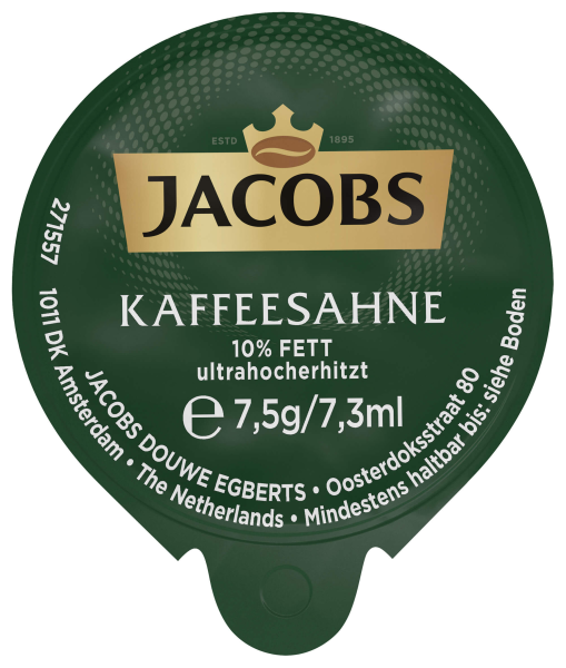 Jacobs Professional Kaffeesahne Einzelportion à 7,5g